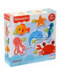 KS Fisher Price Baby Under Sea 6 in 1 Puzzle