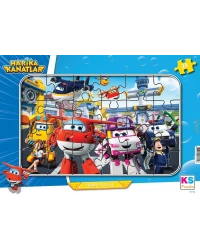 Ks Games 24 Parça Harika Kanatlar Frame  Puzzle