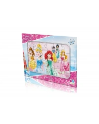 Ks Games 24 Parça  Princess Frame Puzzle