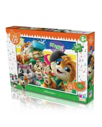 KS Games 44 Cats 100 Parça Puzzle