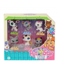 KZL-3046A3 Pet Star 6lı NessiWorldş Seti - Oyuncak