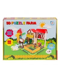 LC0115 3D Boyutlu Çiftlik Puzzle -