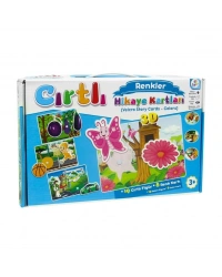 LC7207 Laço, Cırtlı Hikaye Kartları Renkler