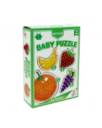 LC7227 Laço, Baby Puzzle - Meyveler - İlk Puzzle / +12 ay