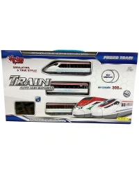 LE-2934A-11 40PCS ISIKLI 308CM HIZLI TREN SET-VRD