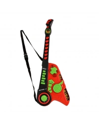 Led Işıklı Melodili Askılı Müzikli Gitar