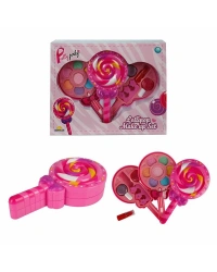 Lolipop Şekilli 2 Katlı Makyaj Güzellik Seti