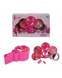 Lolipop Şekilli 4 Katlı Makyaj Güzellik Seti