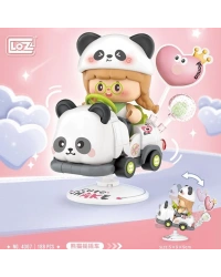 LZ-4307 LOZ PANDA SALLANAN SÜRÜŞ 188 PARÇA BLOCK OYUNCAK