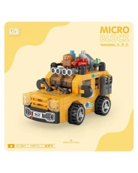 LZ8621 LOZ Araba Blok Seti Mini Poşet -Vagon life