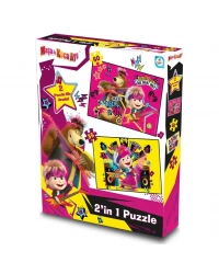 Maşa ile Koca Ayı 2li Puzzle