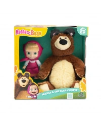 MHA21000 Maşa ve Koca Ayı 20 cm Koca Ayı ve 12 cm Maşa