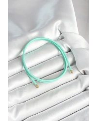 Mıknatıslı Turkuaz Renk Sarmal Kadın Bileklik