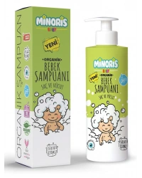 Minoris Baby Organik Bebek Saç ve Vücut Şampuanı 400 ml