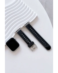 Movenchy Watch 38mm Jelly Silikon Kordon - Siyah