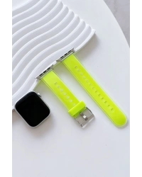 Movenchy Watch 45mm Jelly Silikon Kordon - Yeşil