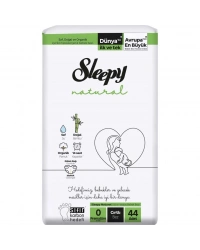 Natural Bebek Bezi 0 Beden Premature 44 Adet