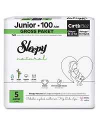 Natural Bebek Bezi Gross Paket 5 Beden 11-18 Kg 100 Adet