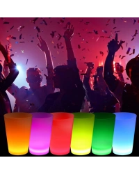 Neon Parti Glow Bardak 1.5 oz Karışık Renk 1 Adet Tekli