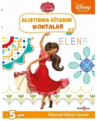 NessiWorld Eğitsel Prenses Elena Alıştırma Kitabım Noktalar