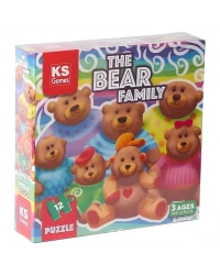 NessiWorld Games The Bear Family Pre-School Puzzle