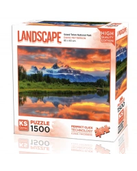 NessiWorld Grand Teton National Park Puzzle 1500 Parça 22037