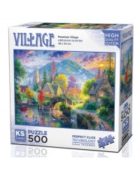 NessiWorld Mountain Village Puzzle 500 Parça 20046