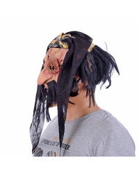 NessiWorld Saçlı Sakallı Korsan Maskesi