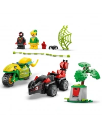 NessiWorld Spidey ve İnanılmaz Arkadaşları Spin ve Electro Dinozor Aracı Takibi 11198