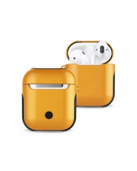 Newface Airpods 2 (2.nesil) 3in1 Kılıf - Sarı