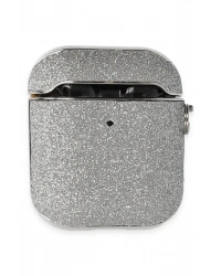 Newface Airpods 2 (2.nesil) Spell Simli Kılıf - Gümüş