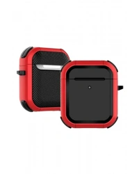 Newface Airpods 2 (2.nesil) Tank Kılıf - Kırmızı