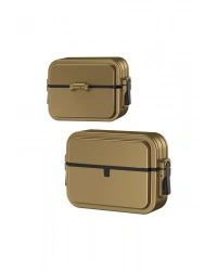 Newface Airpods 3 (3.nesil) 404 Kilitli Kılıf - Gold