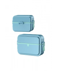 Newface Airpods 3 (3.nesil) 404 Kilitli Kılıf - Mavi