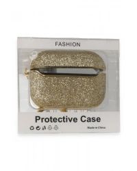 Newface Airpods 3 (3.nesil) Spell Simli Kılıf - Gold