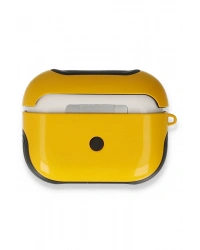 Newface Airpods Pro (1.nesil) 3in1 Kılıf - Sarı