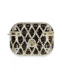 Newface Airpods Pro 2 (2.nesil) Klor Taşlı Kılıf - Desen 3