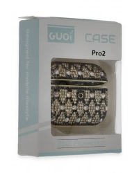 Newface Airpods Pro 2 (2.nesil) Klor Taşlı Kılıf - Desen 4