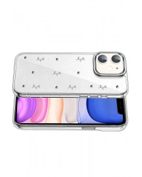 Newface Apple iPhone 12 Fiyonk Desenli Kapak - Desen 4