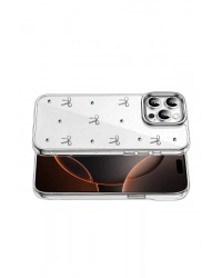 Newface Apple iPhone 15 Pro Fiyonk Desenli Kapak - Desen 5