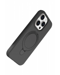 Newface Apple iPhone 15 Pro Max Regal Magsafe Standlı Kapak - Titan Gri