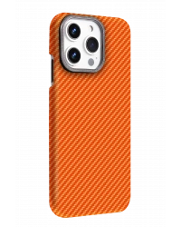 Newface Apple iPhone 15 Pro Max Vega Magsafe Kapak - Turuncu