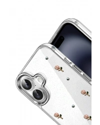 Newface Apple iPhone 16 Plus Fiyonk Desenli Kapak - Desen 6