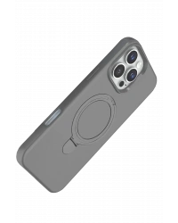 Newface Apple iPhone 16 Pro Max Regal Magsafe Standlı Kapak - Titan Gri