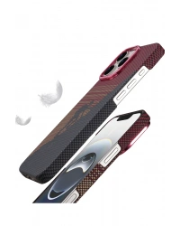 Newface Apple iPhone 16 Pro Vega Magsafe Kapak - Mavi