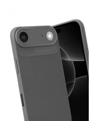 Newface Apple iPhone 17 Air Auto Focus Karbon Kapak - Gri