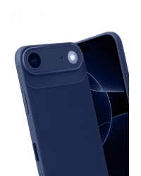 Newface Apple iPhone 17 Air Auto Focus Karbon Kapak - Lacivert