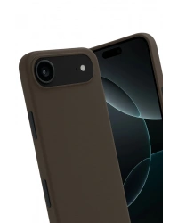 Newface Apple iPhone 17 Air First Silikon - Kahverengi