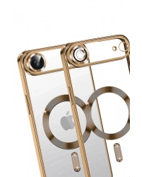 Newface Apple iPhone 17 Air Kross Magneticsafe Kapak - Çöl Titanyum