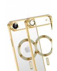 Newface Apple iPhone 17 Air Kross Magneticsafe Kapak - Gold